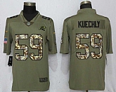 Nike Panthers 59 Luke Kuechly Olive Camo Salute To Service Limited Jersey,baseball caps,new era cap wholesale,wholesale hats